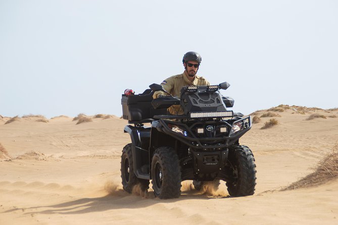 2h ATV 500cc 4x4 Quad Desert Adventure - Serra Negra: Sal’s black mountain and lunar views