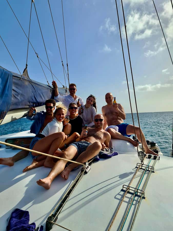 3-hour Catamaran Adventure on the waters of Sal Island - Three hours on the water, with room to breathe