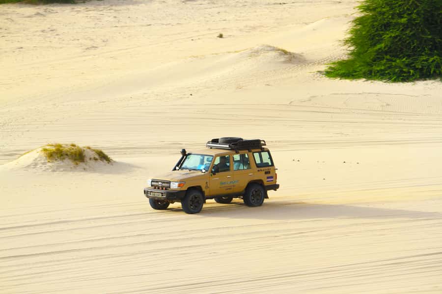 Boa Vista Jeep Expedition: Santa Monica & Desert (4-Hour) - Hotel pickup and the ride south