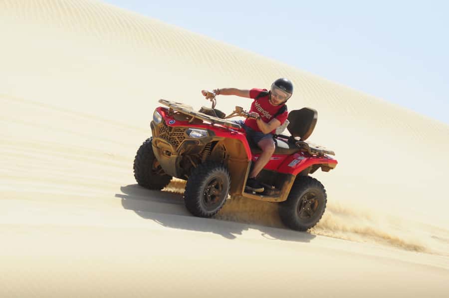 Boa Vista: Off-Road Quad Bike to Santa Monica & Caves - Varandinha Caves and the force of the Atlantic