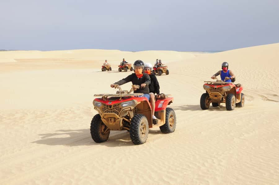 Boa Vista: Off-Road Quad Bike to Santa Monica & Caves - What driving the quads is really like