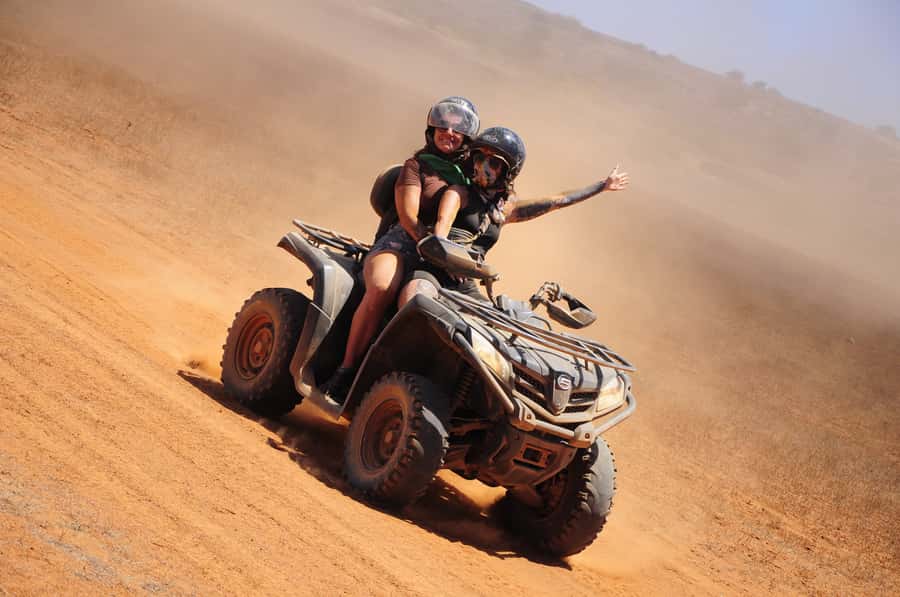 Boa Vista: Off-Road Quad Bike to Santa Monica & Caves - Who will get the most from this outing
