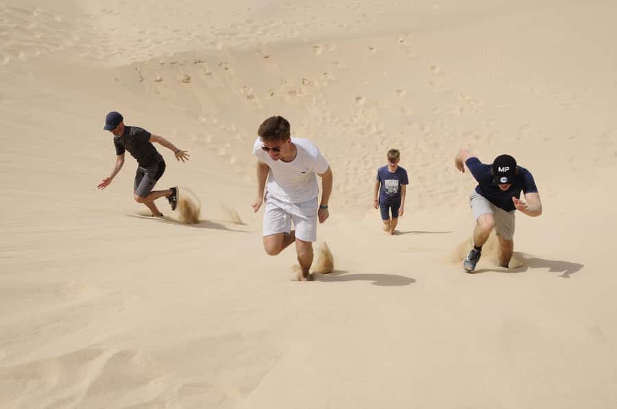 Boa Vista: Santa Monica, Dunes, Caves and Village 4x4 Tour - Rolling across the white dunes of Viana