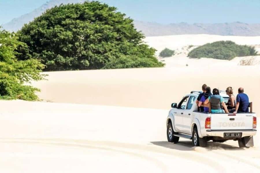 Boavista: Santa Monica beach, Varandinha cave, Sand dunes - Morro de Areia, where dunes meet the Atlantic