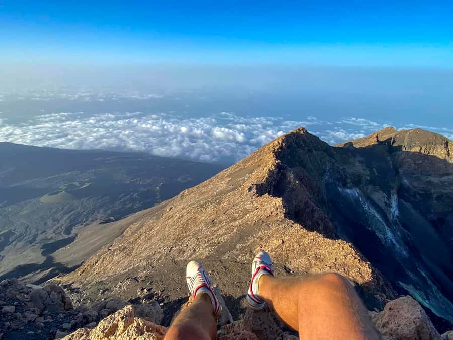 Fogo Island: Pico do Fogo Volcano Summit Hike - A picnic break above the clouds