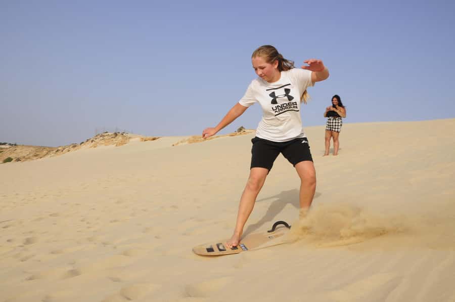 From Boa Vista: Sandboarding Adrenaline down the big Dunes - The photographer adds useful value