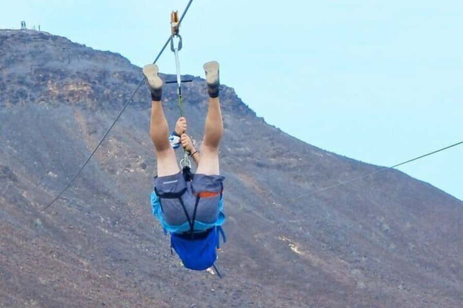 From Santa Maria: Sal island Zipline Experience (Official) - The 1,000-Meter Flight