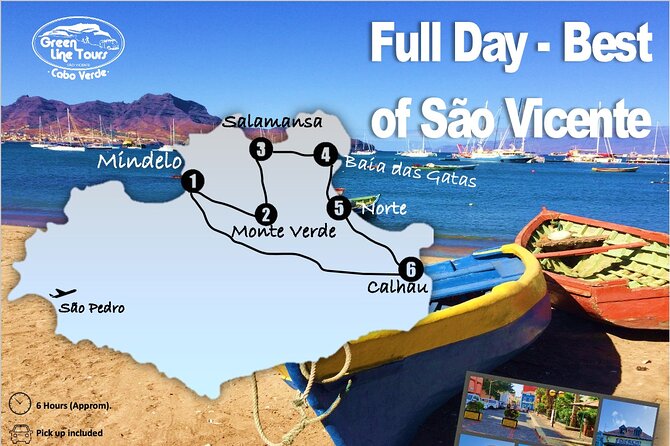Full Day Island Tour, Highlights of São Vicente - Key points at a glance