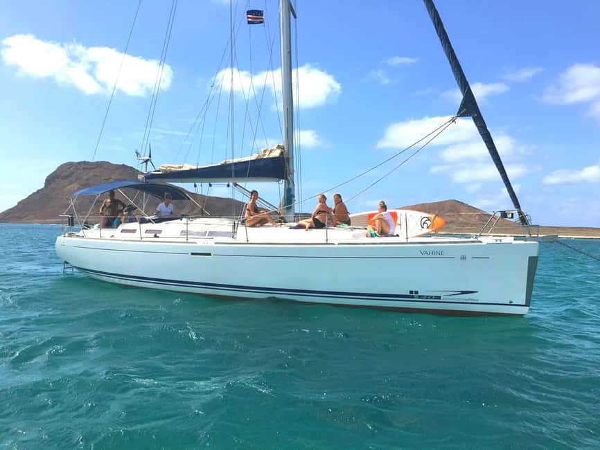Full day sailing boat in Sal, Cape Verde:taste the Atlantic! - Wildlife watching: dolphins, flying fish, and seasonal whales