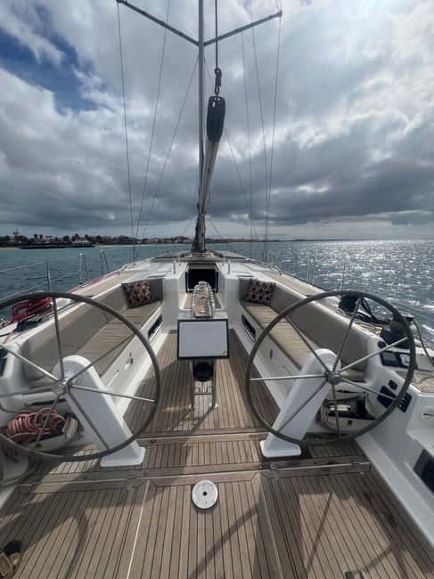 Full day sailing boat in Sal, Cape Verde:taste the Atlantic! - Murdeira Bay and Cotton Bay from the water