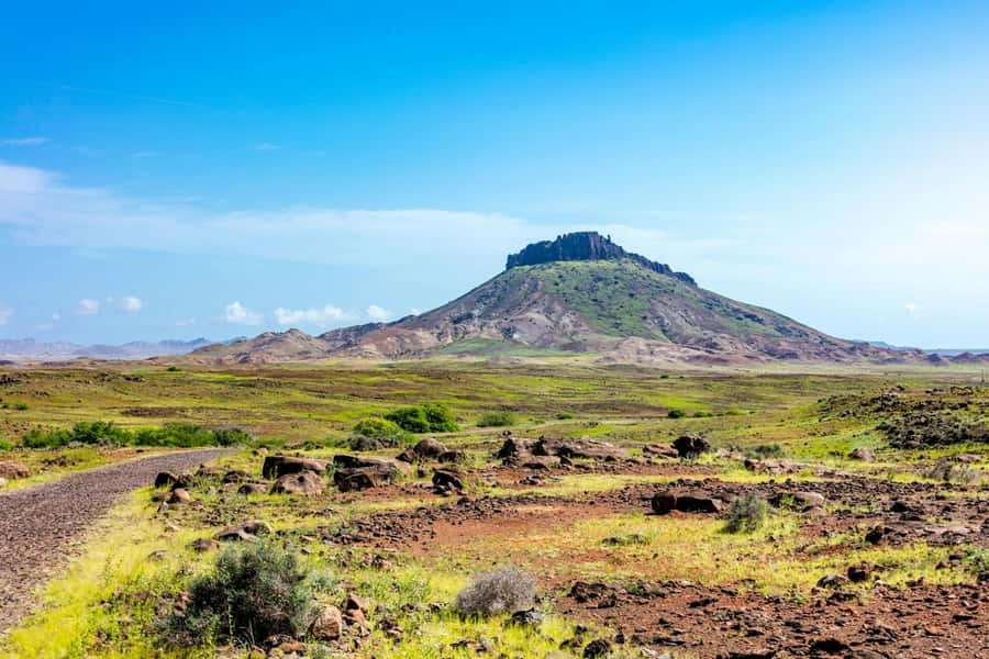 Half Day 4x4 Tour with Viana Desert and Villages - Holding on in the Viana Desert