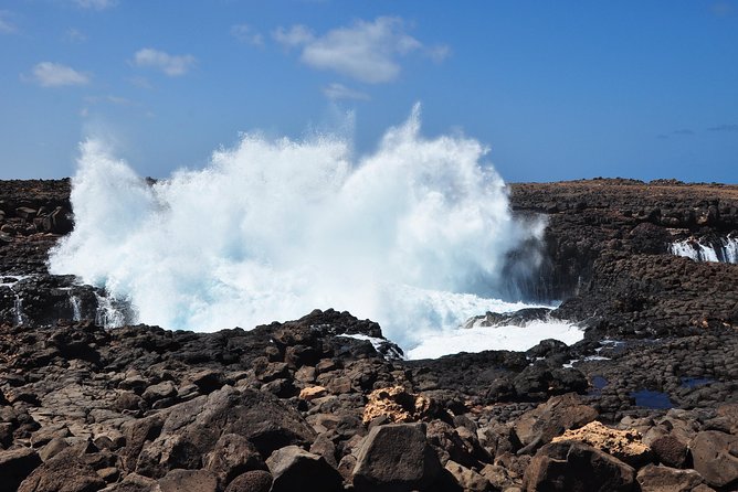 Half-Day Sal Island Tour with Shark Experience from Santa Maria - Buracona’s natural pools and the extra fee