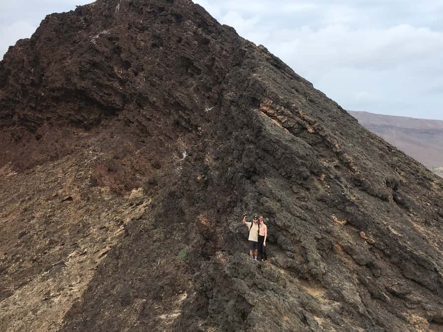 Hike Volcano Viana - Island views from a dry, open summit
