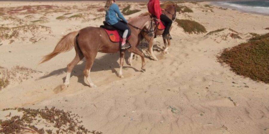 Horseback riding in Boavista for beginners - Photos and the human side of the experience