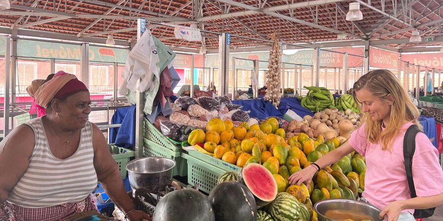 Island tour with German-speaking guide for cruise guests - Assomada and the island’s everyday side