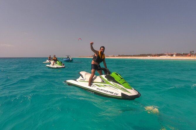 Jet Ski Adventure on Sal Island - Cape Verde - Taking the first few minutes slowly