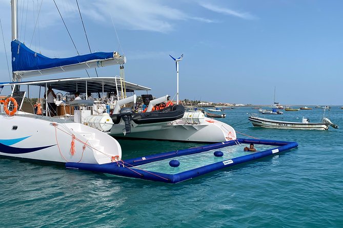 Lounge Catamaran SODADE Half-Day (Adults Only) - The Floating Pool Helps Non-Swimmers