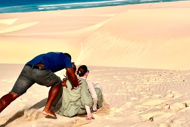 Private 4WD Tour Sun and Fun in Boa Vista - Santa Monica Beach: the wide-open finish