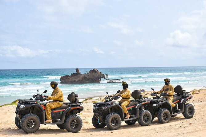 Quad Adventure Tour in North Boa Vista - Across the white dunes of Viana Desert