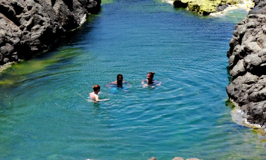 Sal: All inclusive Salt Lake, Natural pools and Shark Bay - Floating in Pedra de Lume’s salt lake
