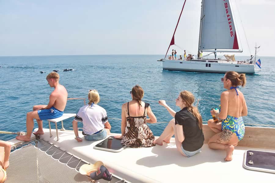 Sal, Cape Verde: Half day on Cuba Libre sailing yacht - Along Sal’s west coast with the Atlantic wind