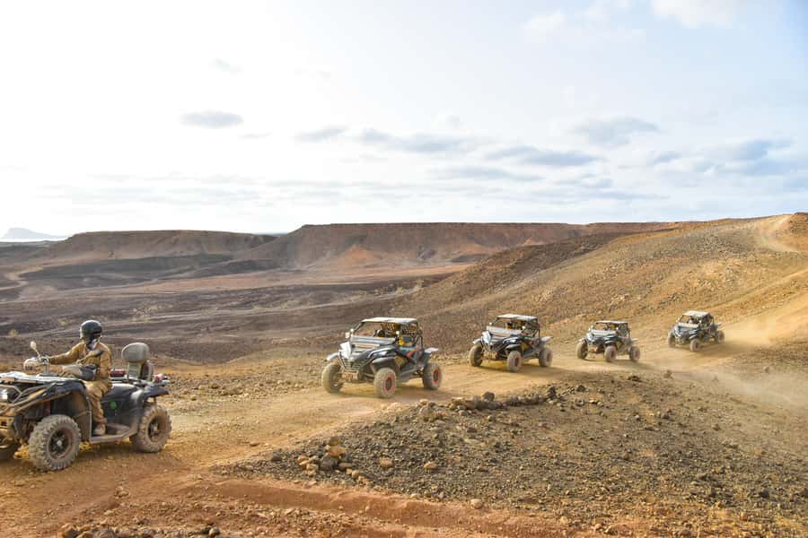 Sal Island: 2-Hour Buggy Desert Adventure - Santa Maria salt flats and the first desert views