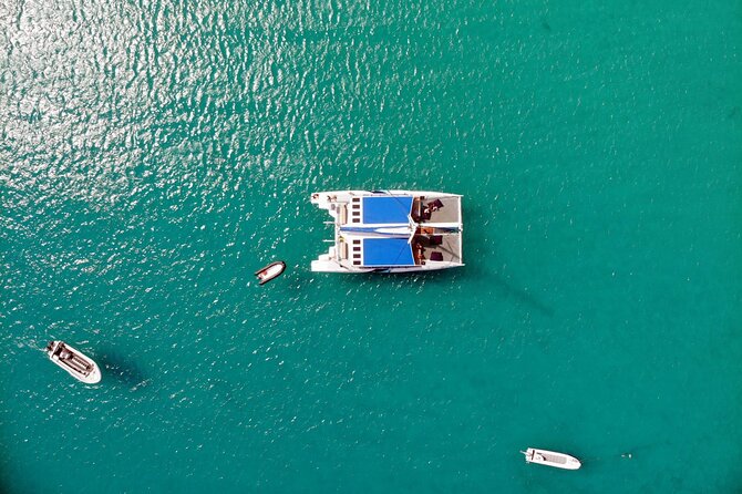 Sal Island All-inclusive Adults-only Catamaran Cruise - Setting sail from Palmeira along Sal’s west coast