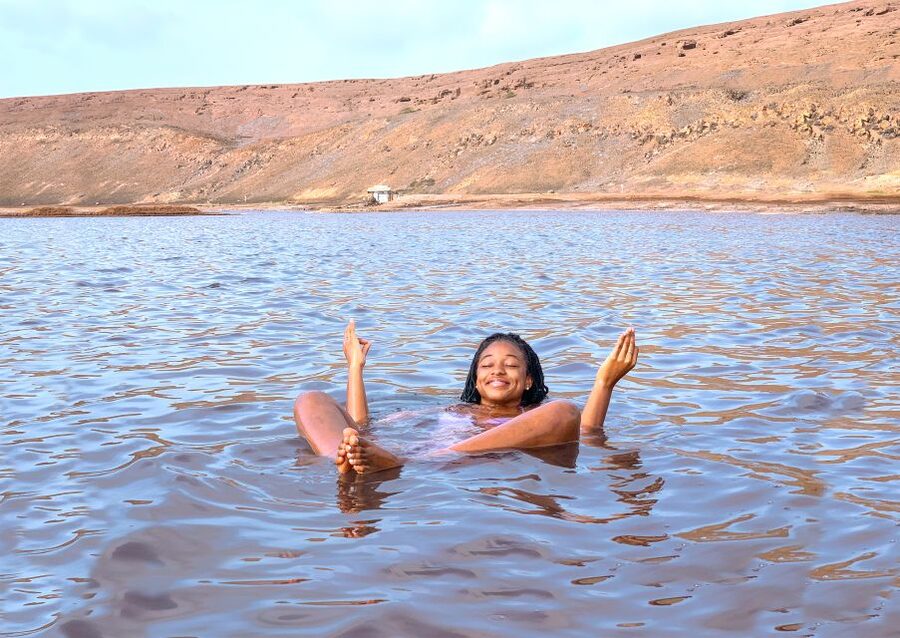 Sal Island: Private Shark Watching & Floating Experience - Floating in the second-saltiest water