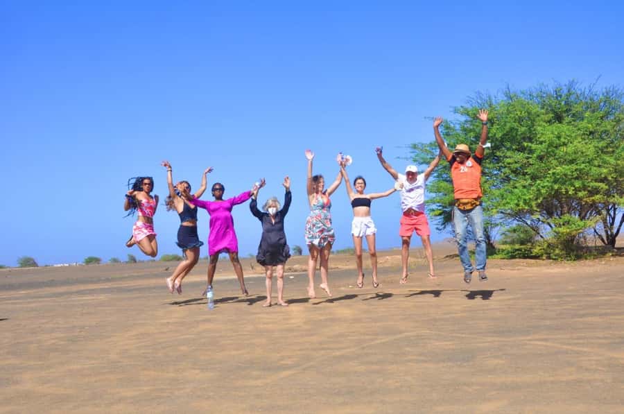 Sal Island tour: Blue Eye, Salt Lake, Sharks w/ Local Guide - A full day beyond Santa Maria