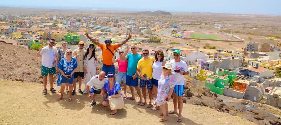 Sal Island tour: Blue Eye, Salt Lake, Sharks w/ Local Guide - Pedra de Lume and the salt lake