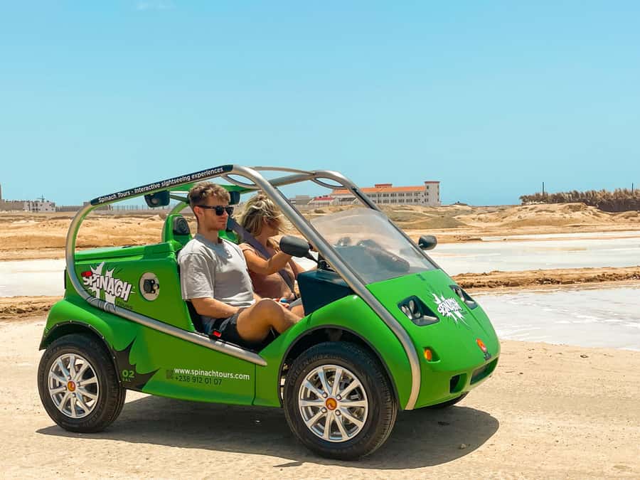 Sal Island: Two Hours Self-Drive Tour around Santa Maria - Shell Cemetery Beach and the salt ponds