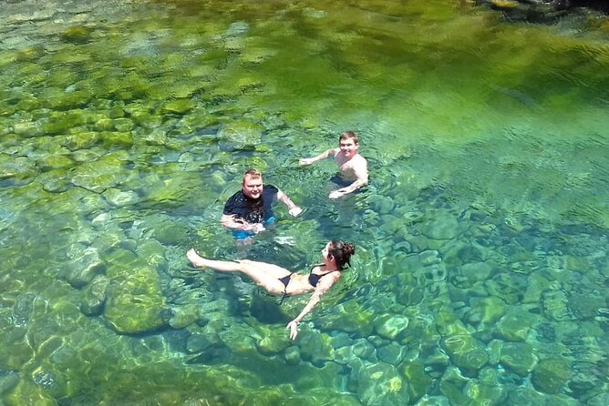 Santa Maria, Sal: All inclusive Salt Lake, Blue Eye and Shark Bay - Salinas Salt Lake: the easiest float in the world