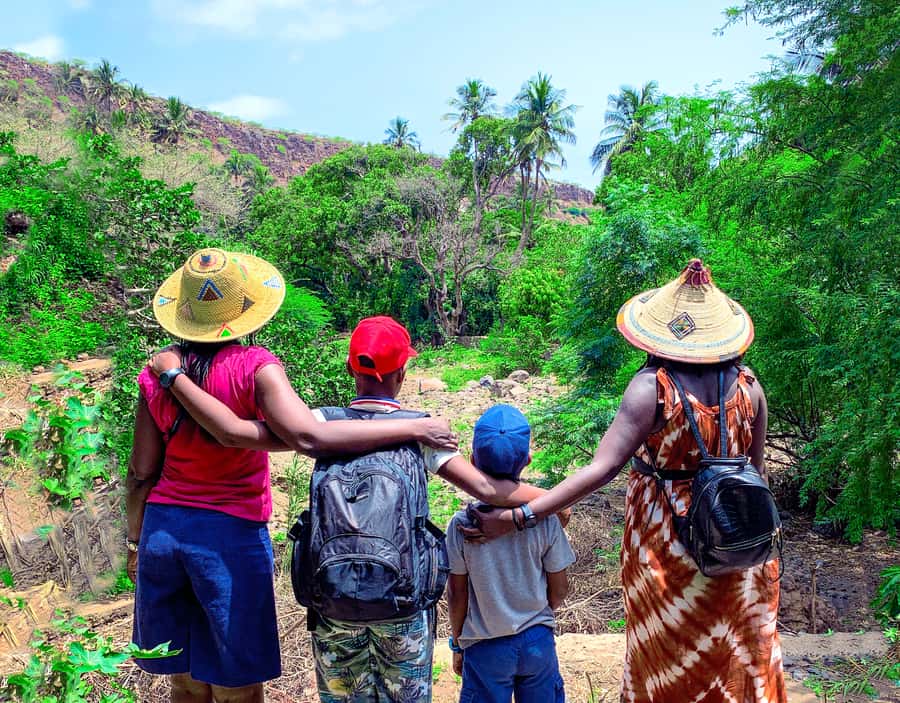 Santiago: Calabaceira Valley Trek & Visit to Cidade Velha - Seeing rum production beside the fields