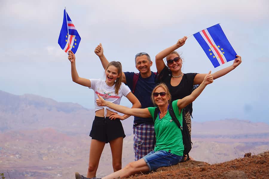 Santiago Island: Serra Malagueta & Tarrafal Beach Trek Tour - Walking a high loop at 800 to 1,075 metres