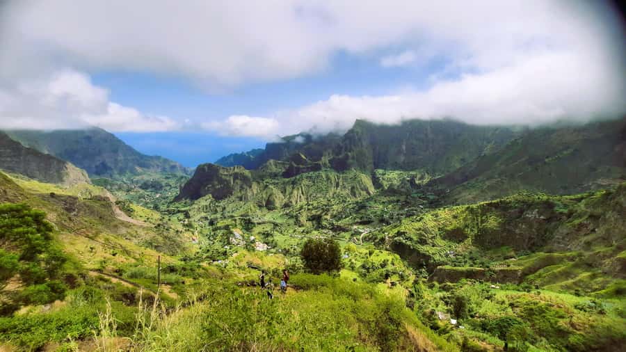 Santo Antão: Hiking Cova Volcano Crater to Ribeira Paúl - A close look at Santo Antão’s farm country