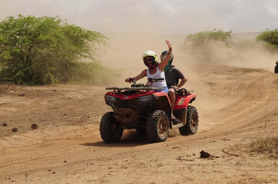 São Vicente: Quad Bike Tour in Mindelo - 4 Hours Adrenaline - Riding the coastal tracks toward Salamansa